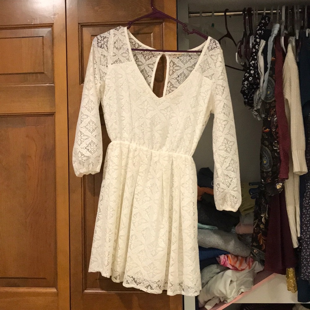 White Lace Dress